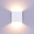 Lightess Modern Wall Sconce Dimmable 10W Hardwired, Up Down Wall Mount Lights Indoor Mini Metal LED Wall Lamp for Living Room Bedroom Hallway Decor, Warm White, O1181TP
