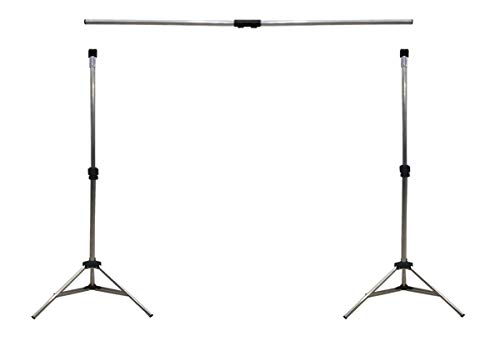 Suporte Fundo Infinito Estúdio Fotográfico Alumínio 2x2