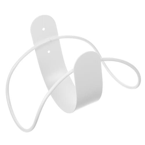 Gogogmee Metal Garden Hose Hanger Wall Mount Durable Outdoor Hose Holder for Organizing Water Simple Installation for Garden Tool Storage and Equipment Management