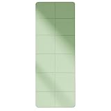 Alfombra de fitness plegable, alfombrilla de entrenamiento plegable | Esterilla de gimnasia ligera – ejercicio descalzo para hombres, entrenamiento en casa, fitness, gimnasio, yoga, 72 x 24 x 01