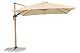 Schneider Ampelschirm Rhodos Twist Woody 300 x 300 cm