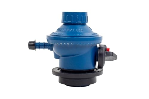 Image of INUS Kitchen Commercial Gas Saving Regulator, Fuel Efficient Adjustable Flamer Child Safety Commercial Saving Regulator with Child Safety Lock 2-Year Warranty