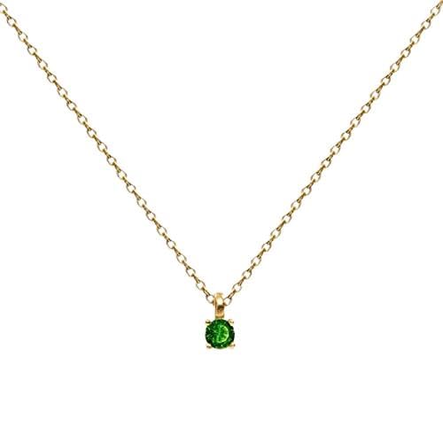 Collier pour femmes en argent 925 YZCIS avec pendentif pour le quotidien