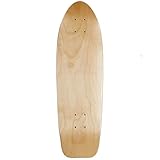 [CCS] Logo Cruiser Skateboard Natural Wood Deck 27.00' x 8.00'