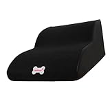 【Anti Slip Bottom】: Le bas de la rampe de chat est conçu avec un anti-glissement pour empêcher tout mouvement ou glissement, assurant vos animaux de compagnie lorsque vous montez ou vers le bas
