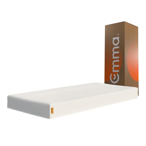 Colchão Solteiro de espuma D28 Emma Basics 17cm – com tecnologia alemã, 100 noites de teste e 5 anos de garantia.
