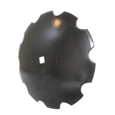 114-BC223605 Heavy Duty Notched Disc Blade W/ 1.5" Square Axle