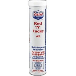 Grease, Red-N-Tacky Grease, Case of 60, 14.5oz Size Cartridges