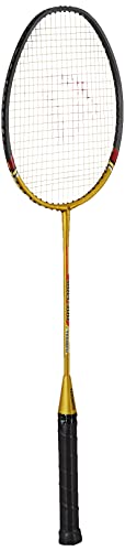 Triumph Bolt Graphite Composite Light Weight Strung Badminton Racket With Cosmic-6R Double Compartment Badminton Bag Sky/Grey For Rs. 681 @ 66 %