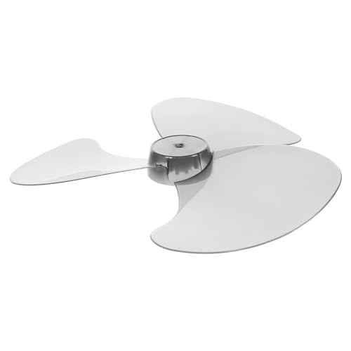 jojofuny Aspa De Ventilador Eléctrico De Plástico De Repuesto Aspa De Ventilador De Pedestal De Pie De 3 Hojas Con Cubierta De Tuerca Accesorios Para De Mesa De 16 Pulgadas