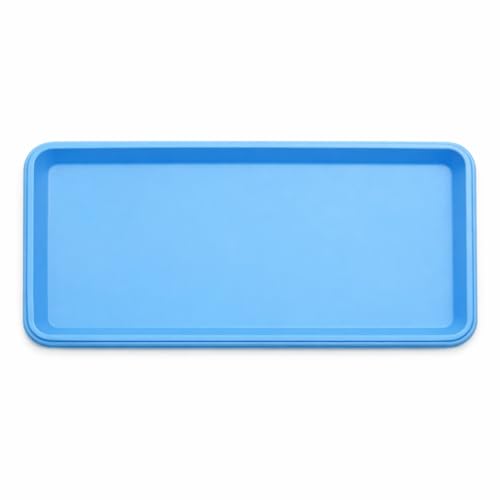 Image of Tray for Bello Rectangle 30cm (Blue) Plastic Planter | Drainage Water Collector Tray for Home & Garden