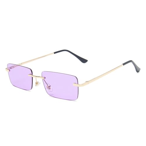 Lunettes de soleil en métal avec verres transparents océan ultra légères