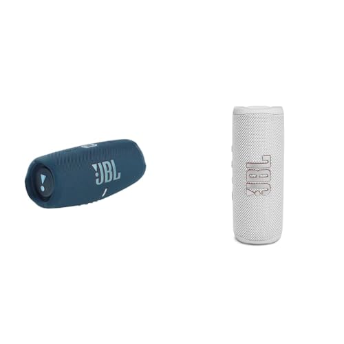【セット買い】JBL CHARGE5 Bluetoothスピーカー USB C充電/IP67防塵防水/パッシブラジエーター搭載/ポータブル/2021年モデル ブルー JBLCHARGE5BLU + FLIP6 Bluetoothスピーカー USB C充電/