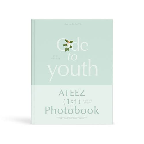 Ateez livre photo Ode to Youth avec autocollants et cartes photo DREAMUS