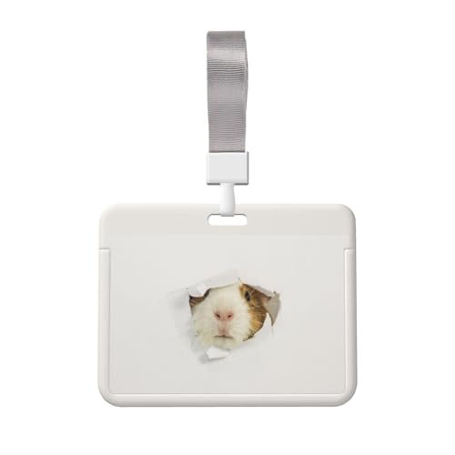 名札ケース ハムスター おもしろ ネームホルダー 名刺ホルダー IDカードケース パスケース IDカードケース おしゃれ カードホルダー バッジホルダー 首掛け 吊り下げ名札 定期入れ 名刺入れ 旅行用品 学生証 贈り物