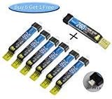 Wolfwhoop 7pcs 260mAh HV 1S LiPo Battery 35C 3.8V LiHV for Tiny Whoop JST-1.25 Connector(New)