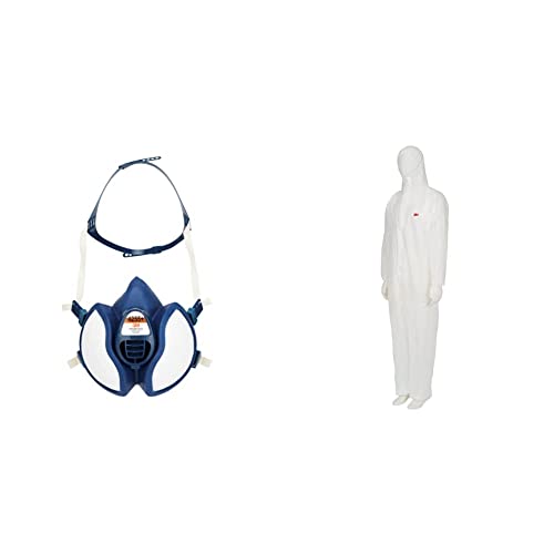 Combinaison de sécurité en polypropylène et masque de protection 3M - 2