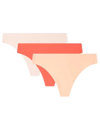 women´secret Pack 3 Braguitas sin Costuras Naranjas, Ropa Interior Mujer, Fluor Red, S | Ya disponible en tu tienda friki favorita! En mundofriki.es!