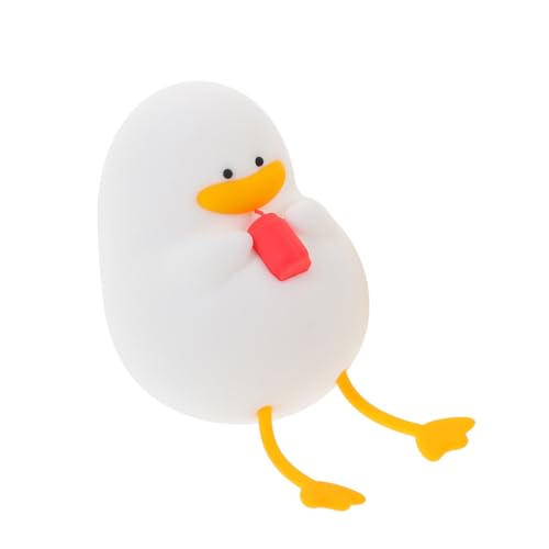 Lámpara de Mesa Infantil Pato Silicona Recargable