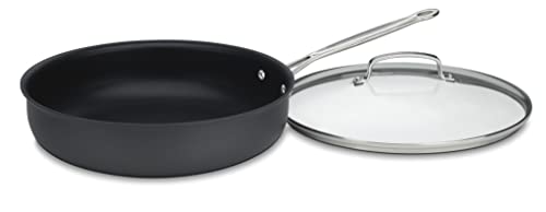 Cuisinart 622-30Df Chef's Classic 12-Inch Nonstick-Hard-Anodized, Deep Fry Pan W/Cover #TOP1