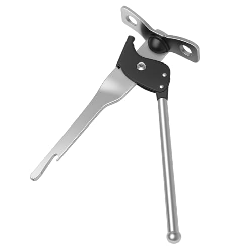 Butterfly Stainless Steel Manual Can Opener Durable Sharp and Safe with Smooth Edge Technology Ideal for Opening Cans Lifting Lids Removing Bottle Caps Perfect for Home Kitchen Camping and Travel Use