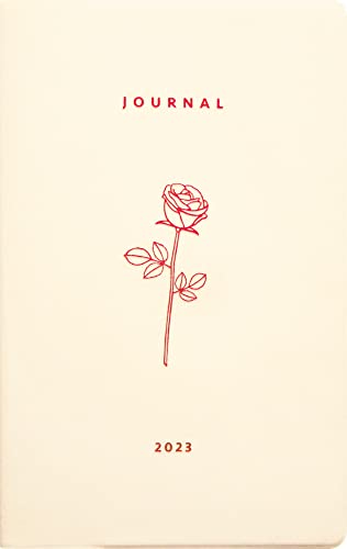 エルコミューン マトカ 手帳 2023年 1月始まり コンパクト マンスリー フローラ ローズ DR-MC-240