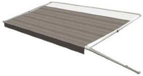 Dometic 21 ft. Sun Chaser Manual Awning White with Polar Flint End Cap