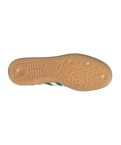 Image of adidas Originals Handball Spezial WMNS Shoes, Semi Court Green /Clear Mint /Gum Size 8.5