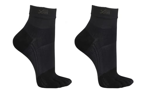 [シーダブリューエックス/ワコール] 5本指ソックス 【UNISEX】 【大谷翔平愛用モデル・撮影着用品番】 足首サポート ショート BCR610 BS S (× 2)