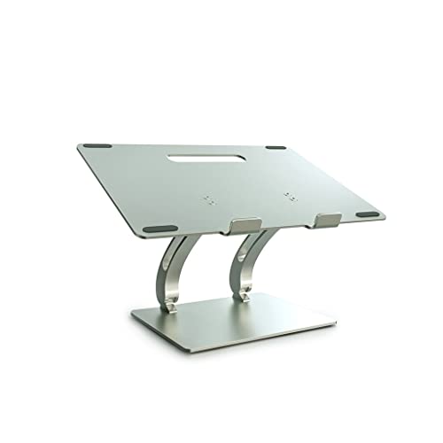 Soporte para computadora portátil base de aluminio premium para elevar pantalla de 17 pulgadas 2
