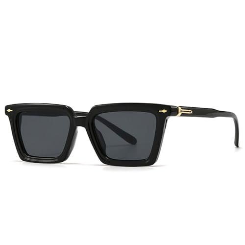 Lunettes de Soleil Rétro Oeil de Chat avec Rivets Décoration
