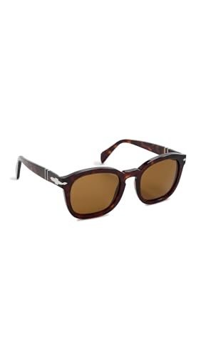 Persol Men's Havana Frame Sunglasses
