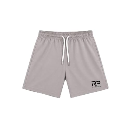 Image of Men's Casual Gym Workout Shorts with Pockets Regular Fit Black