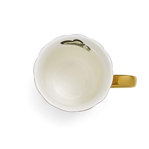Taza Spode Creatures of Curiosity 12 oz Blanco Floral miniatura 7