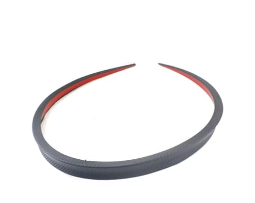 Becquet de lèvre d'aile arrière universel en noir mat pour coffre et toit de voiture