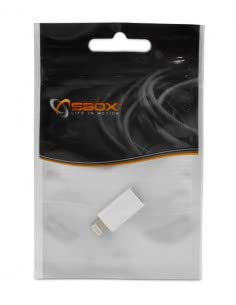 SBOX 268678 Mini Adattatore Ricarica Sincronizzazione Lightning USB-C™ Bianco Bianco
