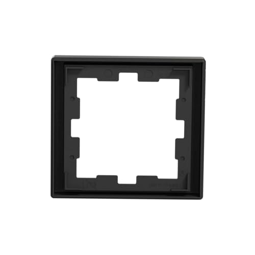 Schneider Electric Merten MEG4010-6534 Single Frame for Switch and Socket System D, Anthracite; Made in Germany - Image 4