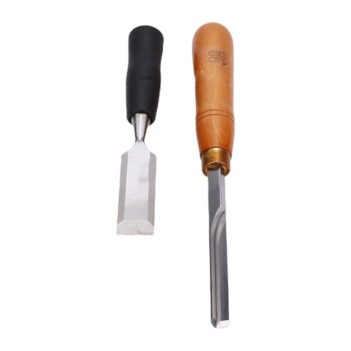 Cinceles Planos AMONIDA de Ángulo Recto para Tallar Madera y Piedra 2