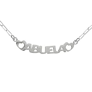 Collar abuela Plata de Ley 925 – Regalos para abuelas