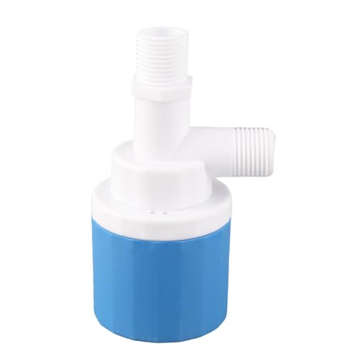 RASTKY Vanne Flottante Automatique de Réservoir D'eau 1/2 Pouces pour le Contrôle de la Piscine, Vanne à Bille Flottante à Haute efficacité pour les Toilettes, Matériau PA66 Sûr