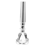 BAZEITFLOW Entrenador de Boca para Trompeta Pequeño, Accesorio para Práctica de Labios, Herramienta de Entrenamiento para Trompeta, Color Plateado, Dispositivo Duradero para Enseñanza