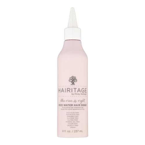 Hairitage The Rice Is Right Rice Water Hair Rinse - Nourishing Spray with Rosemary and Quinoa for...
