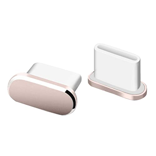 BEIDUOYANG for All Type-C Ports Dustproof Parts for Smartphone Tablet Aluminum Type-C Dust Plug Anti Dust Cover Caps Plug for Mobilephone Cellphone Tablet Computer Laptop - Thumbnail 4