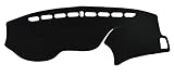 AutofitPro Custom Fit Dashboard Black Center Console Cover Dash Mat Protector Sunshield Cover for 20
