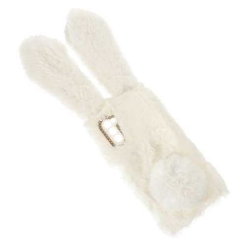 EXCEART Teléfono de Peluche para As Carcasa Dibujos Animados TPU de Elegante y Cálida para Compatible con Carga Inalámbrica