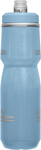 CamelBak Garrafa de água isolada para bicicleta Podium Chill – Garrafa fácil de espremer – Serve na