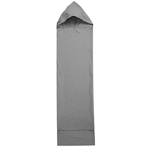 Foppla Sleep Pod,Grey 360° Wrap Wearable Sleep Blanket,Soft Cozy Body Weighted Sensory Slumber Pod,Keep Warm Movable Washable Anxiety Relief for Autistic ADHD Kids Adults (Children's Model)