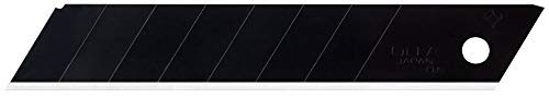 Olfa 9070 18mm Heavy-duty Ultra-Sharp Black Snap-off Blades - 10 per Package (LBB-10B)