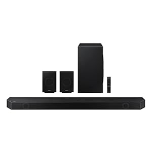 SAMSUNG HW-Q990B/ZA 11.1.4ch Soundbar w/ Wireless Dolby Atmos / DTS:X, Rear Speakers, Q Symphony, SpaceFit Sound…