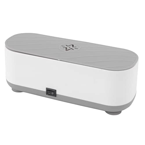 Tbest Ultra Cleaner Limpiador de Sonido Portátil para Gafas, Monedas, Klaces, Máquina de Sonido para el Hogar, Jardinería Doméstica Tbest Ultra Cleaner Limpiador de Sonido Portátil para Gafas, Monedas, Klaces, Máquina de Sonido para el Hogar, Jardinería Doméstica
